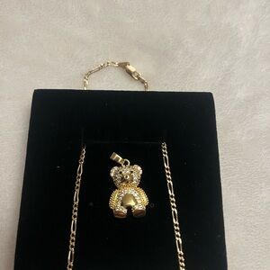 14K gold necklace